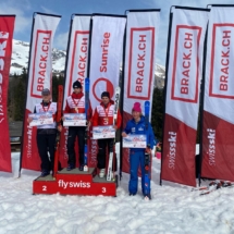 Ben Vizeschweizermeister U18 im Riesenslalom